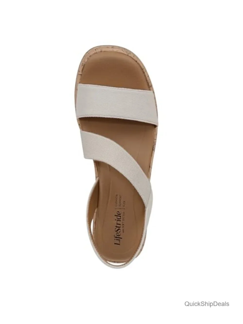 Strappy Wedge Sandals with Platform, Open Toe, Slingback